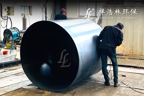 過濾罐生產(chǎn)現(xiàn)場